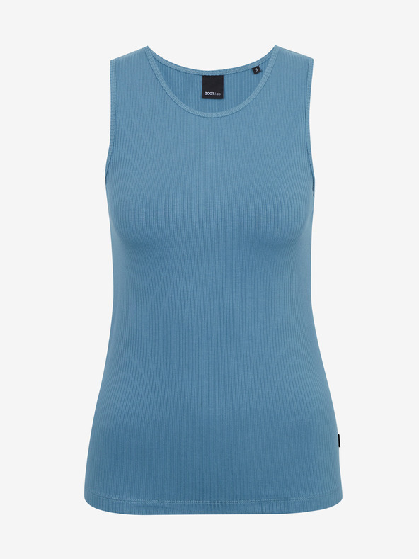 ZOOT.lab Modré dámské žebrované tílko ZOOT.lab Reza