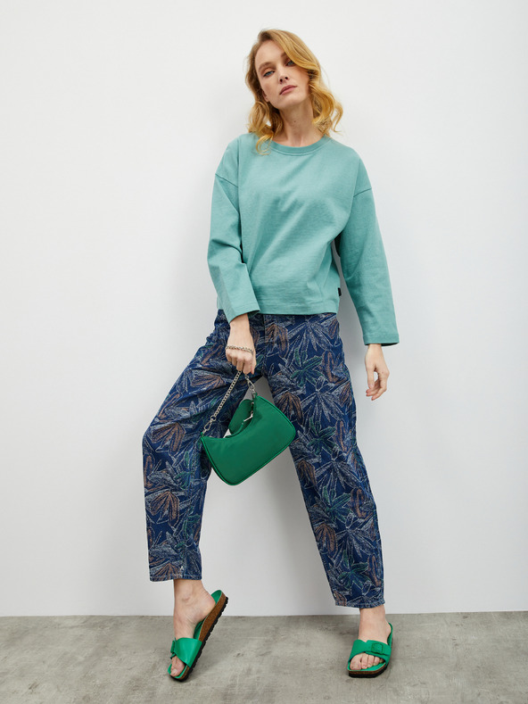 ZOOT.lab Modrá dámská oversize mikina ZOOT.lab Briar