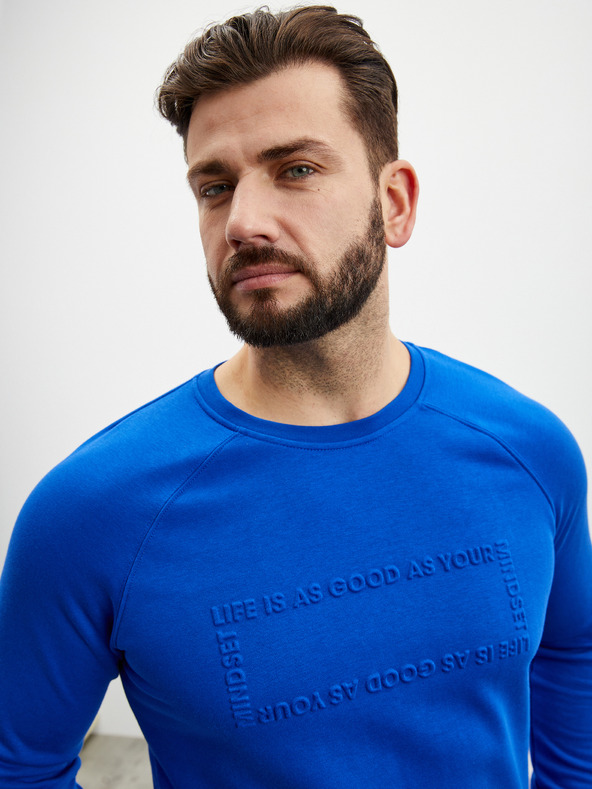 ZOOT.lab Modrá pánská mikina ZOOT.lab Harold