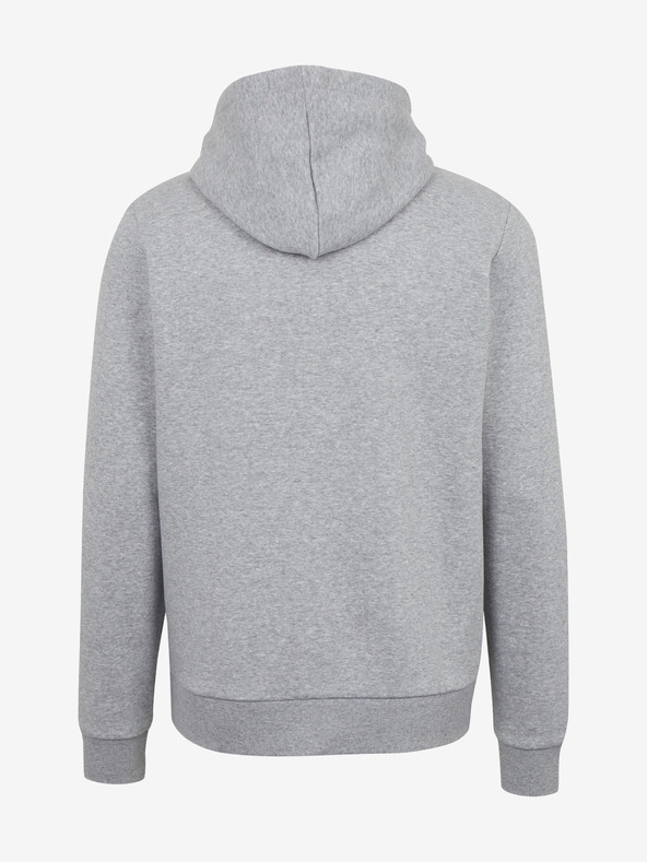 ZOOT.lab Šedá pánská basic žíhaná mikina na zip s kapucí ZOOT.lab Michael
