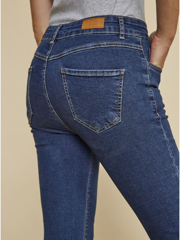 ZOOT.lab Modré dámské slim fit džíny ZOOT.lab