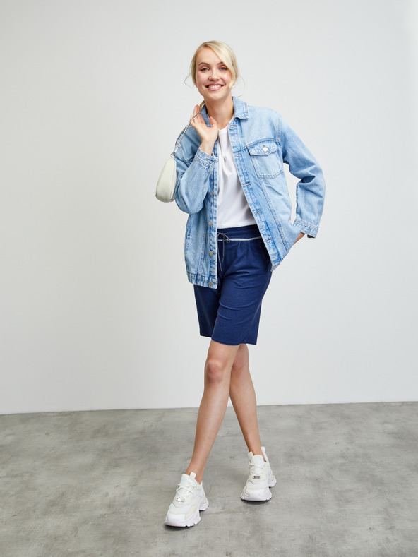 ZOOT.lab Modré dámské teplákové kraťasy ZOOT.lab Abi