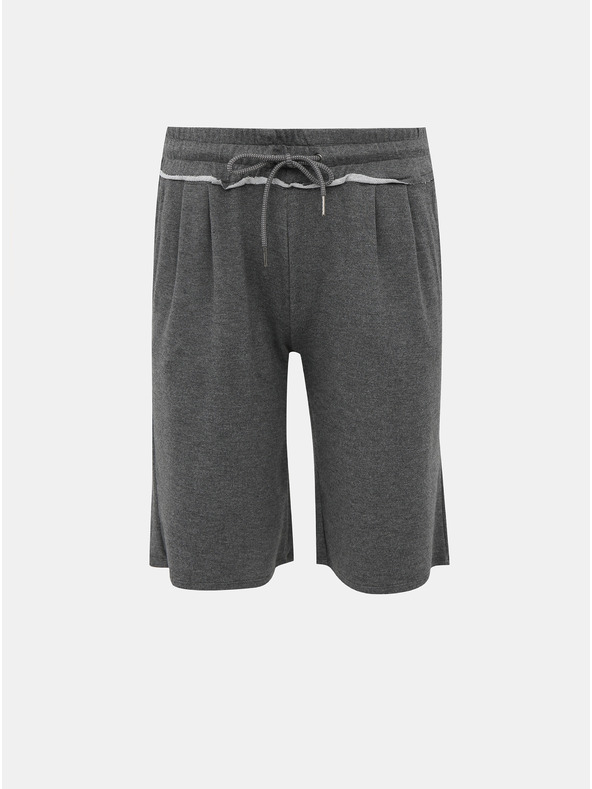 ZOOT.lab Šedé dámské žíhané teplákové kraťasy ZOOT.lab Abi
