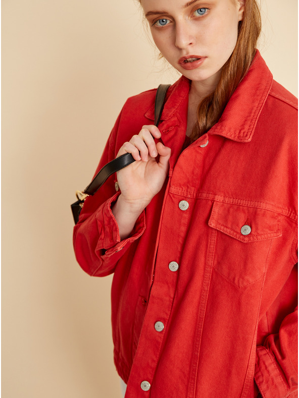 ZOOT.lab Červená puntíkovaná halenka ZOOT.lab Tina