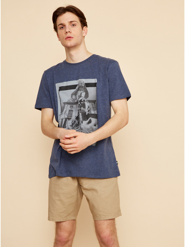 ZOOT.lab Tmavě modré pánské tričko ZOOT.lab Brody