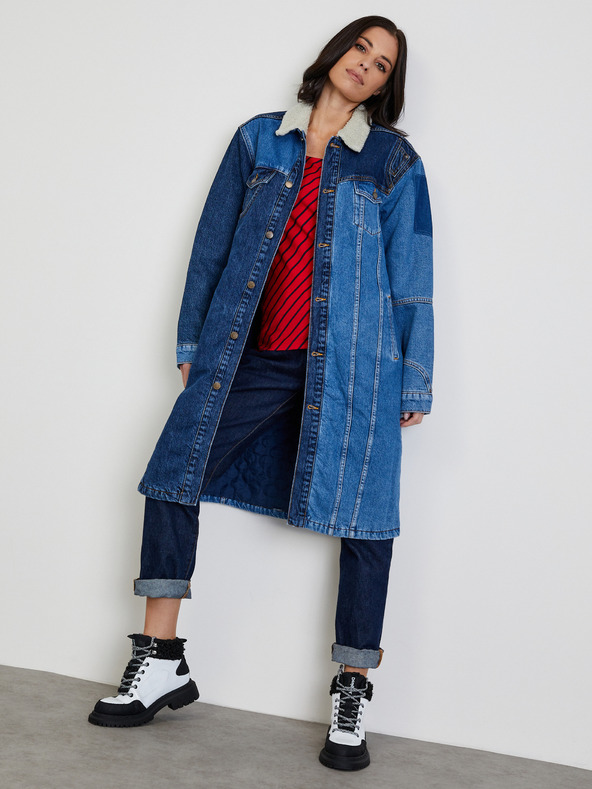 ZOOT.lab Červené dámské pruhované tričko ZOOT.lab Karin