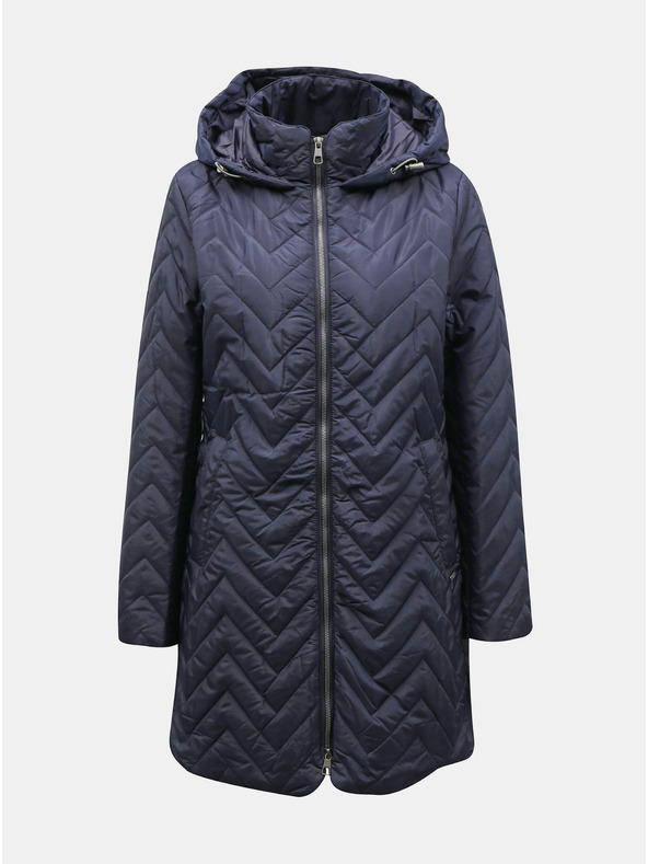 ZOOT.lab Tmavě modrý dámský prošívaný kabát ZOOT.lab Molly