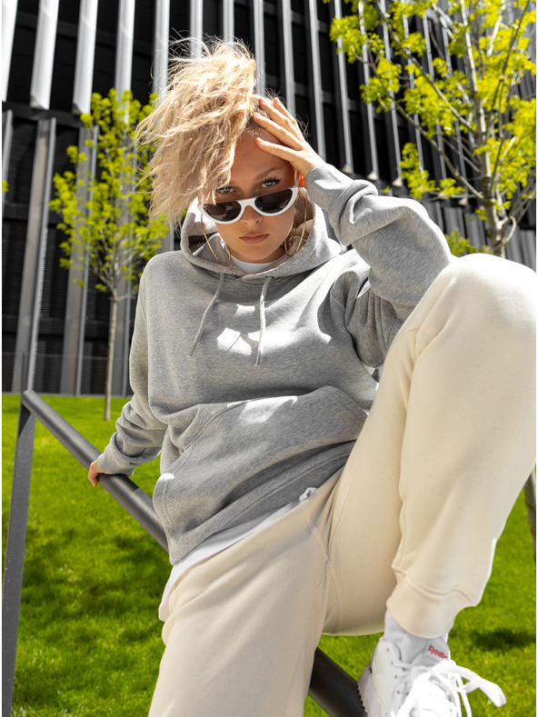 ICOONIC Béžové unisex basic tepláky ICOONIC