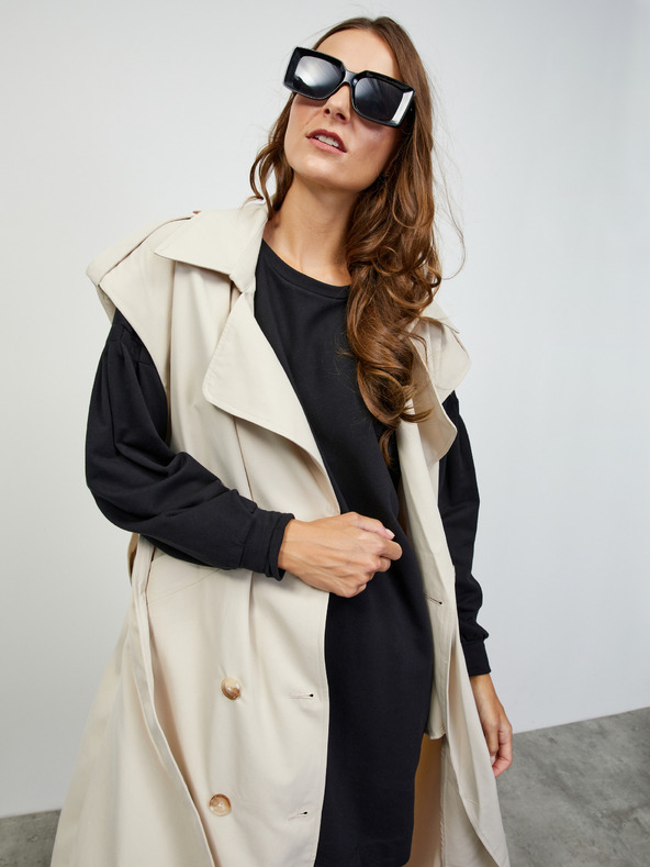 ZOOT.lab Černé dámské mikinové basic šaty ZOOT.lab Sloane