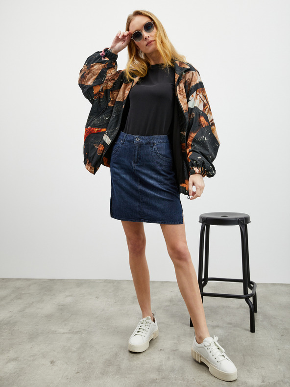 ZOOT.lab Tmavě modrá dámská džínová sukně ZOOT.lab Josie