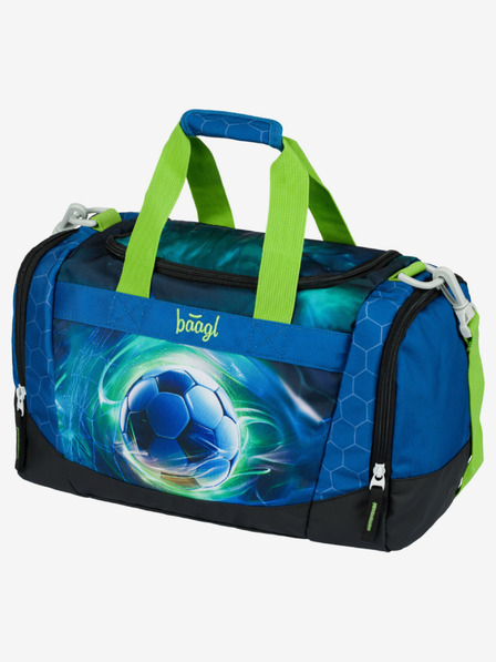 BAAGL  Modrá Dětská sportovní taška Fotbal Míč Baagl