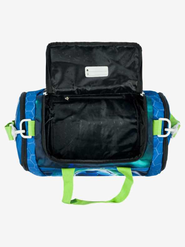 BAAGL  Modrá Dětská sportovní taška Fotbal Míč Baagl