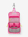 Reisenthel Růžová holčičí kosmetická taška s motivem slona Reisenthel Toiletbag S Kids Abc friends pink