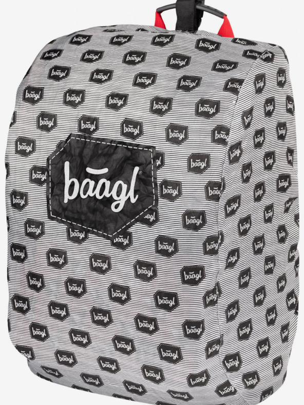 BAAGL  Oranžová pláštěnka na školní aktovku Baagl