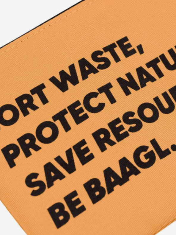 BAAGL  Žlutý etue recykl Baagl