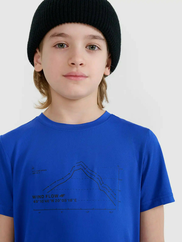 4F Chlapecké funkční tričko 4F