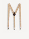 Celio Béžové pánské kšandy Celio Gistrap