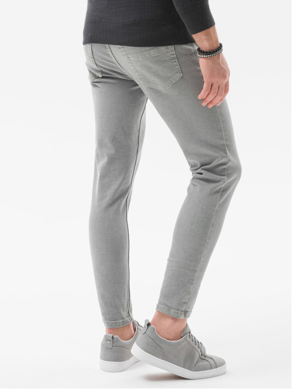 Ombre Clothing Šedé pánské džíny Ombre Clothing P1058