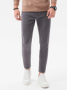 Ombre Clothing Tmavě šedé pánské džíny Ombre Clothing P1058