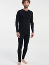 Tenson pánské funkční triko s dlouhým rukávem TENSON Himalaya Baselayer Merino Top M černé