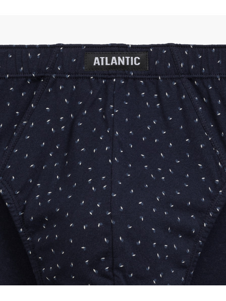 Atlantic Pánské klasické slipy ATLANTIC 3Pack - vícebarevné Velikost: