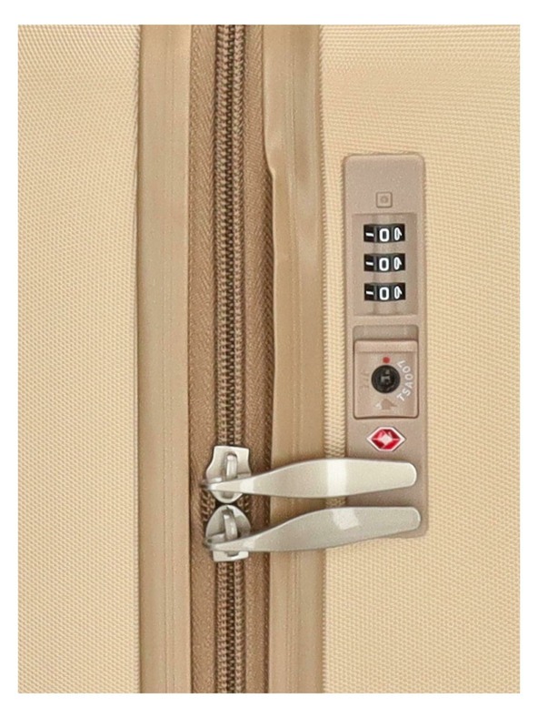 Beagles Cestovní kufr Beagles Originals Travel Champagne