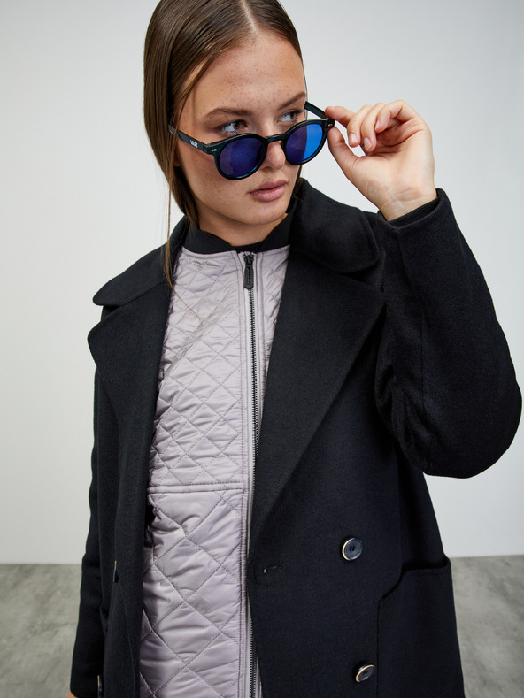 ZOOT.lab Šedá dámská prošívaná prodloužená bunda ZOOT.lab Patty