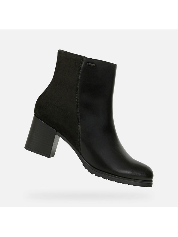 Geox Černá dámská kotníková obuv Geox New Lise Np Abx