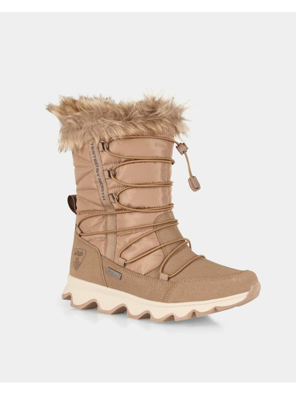 Kilpi Dámské sněhule Kilpi FROZEN HIGH WP-W Hnědá