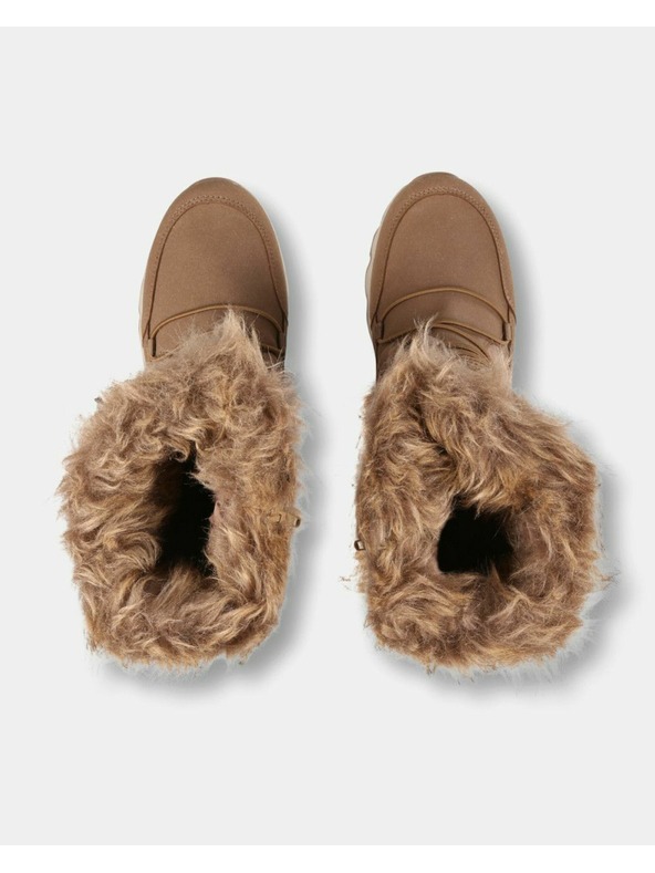 Kilpi Dámské sněhule Kilpi FROZEN HIGH WP-W Hnědá