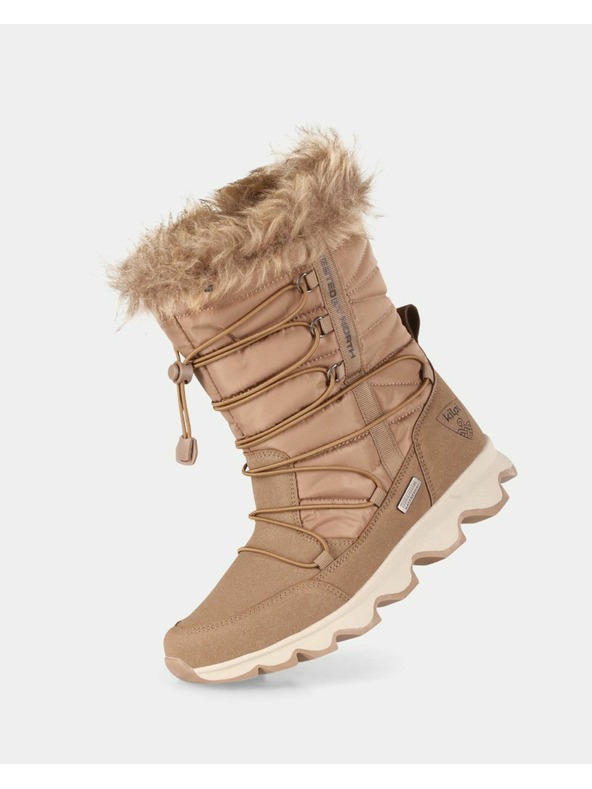 Kilpi Dámské sněhule Kilpi FROZEN HIGH WP-W Hnědá