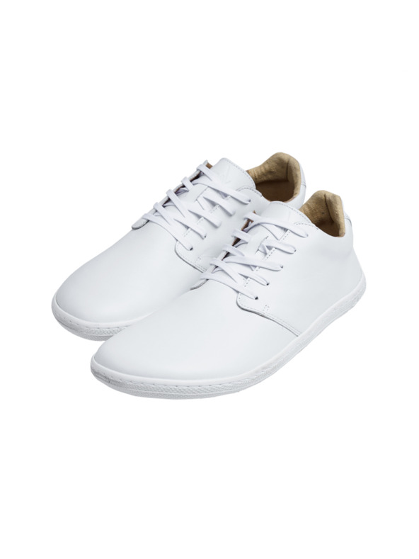 Vasky Dámské kožené barefoot bílé Vasky Terry