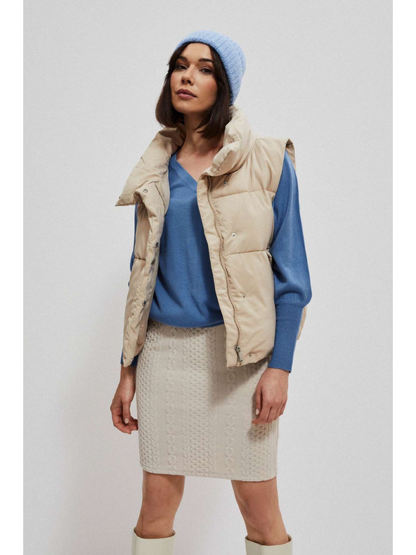 Moodo Světle modrá dámská čepice Moodo