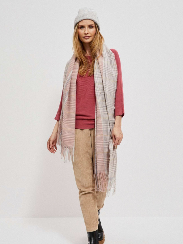 Moodo Světle šedá dámská čepice Moodo