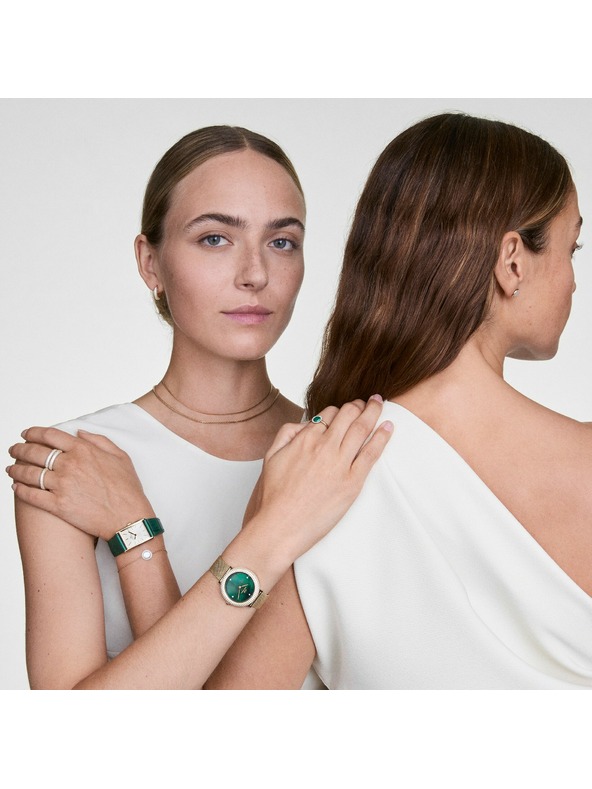 Daniel Wellington Zlatý ocelový řetízek Daniel Wellington Mesh DW00401104