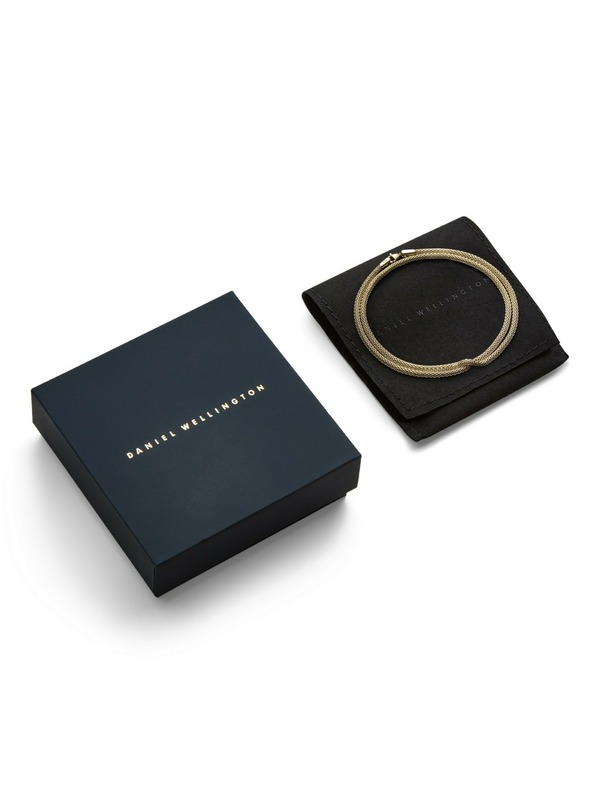 Daniel Wellington Zlatý ocelový řetízek Daniel Wellington Mesh DW00401099