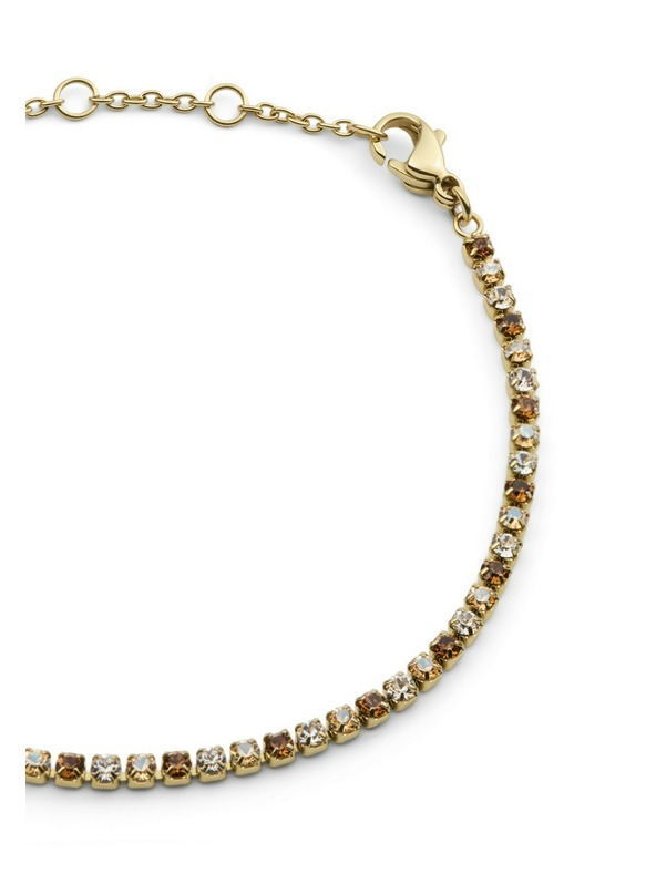 Daniel Wellington Zlatý ocelový náramek Daniel Wellington Tennis DW00401113