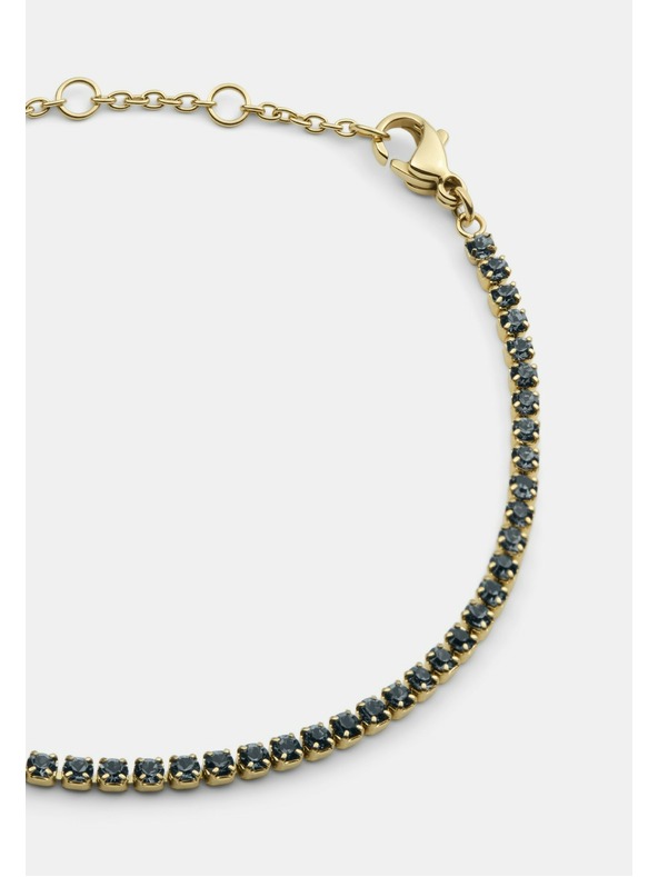 Daniel Wellington Zlatý ocelový náramek Daniel Wellington Tennis DW00401107