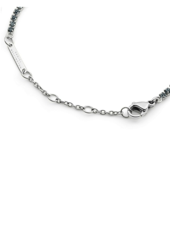 Daniel Wellington Stříbrný ocelový náramek Daniel Wellington Tennis DW00401108