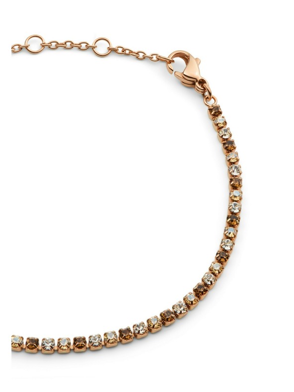 Daniel Wellington Růžovozlatý ocelový náramek Daniel Wellington Tennis DW00401115