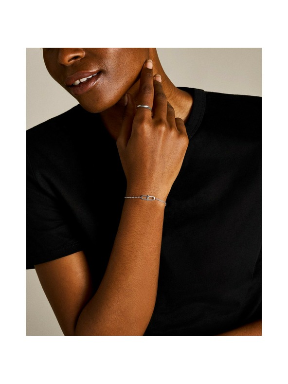 Fossil Dámský ocelový náramek Fossil JFS00637040