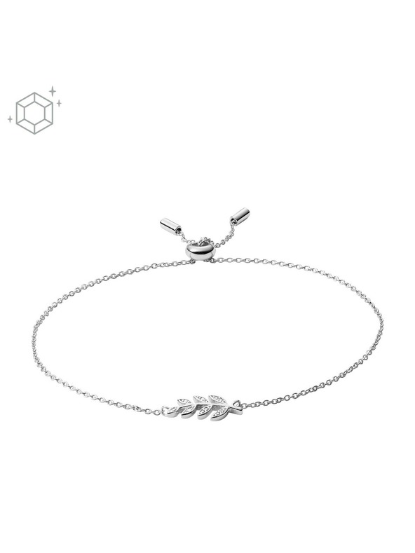 Fossil Dámský stříbrný náramek Fossil JFS00484040