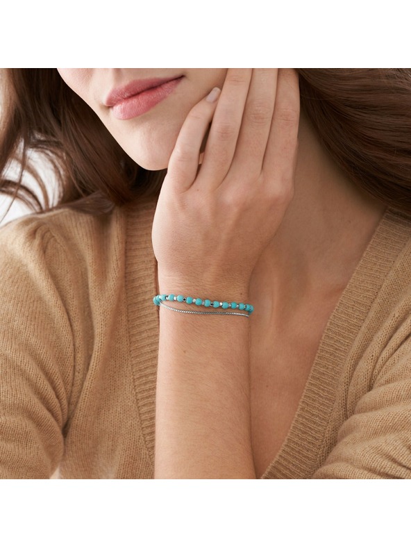 Fossil Dámský ocelový náramek Fossil JF04445040