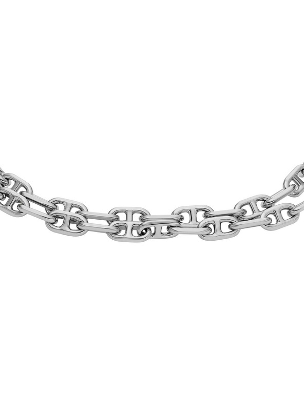 Fossil Dámský dvojitý ocelový náramek Fossil D-Link JA7245040