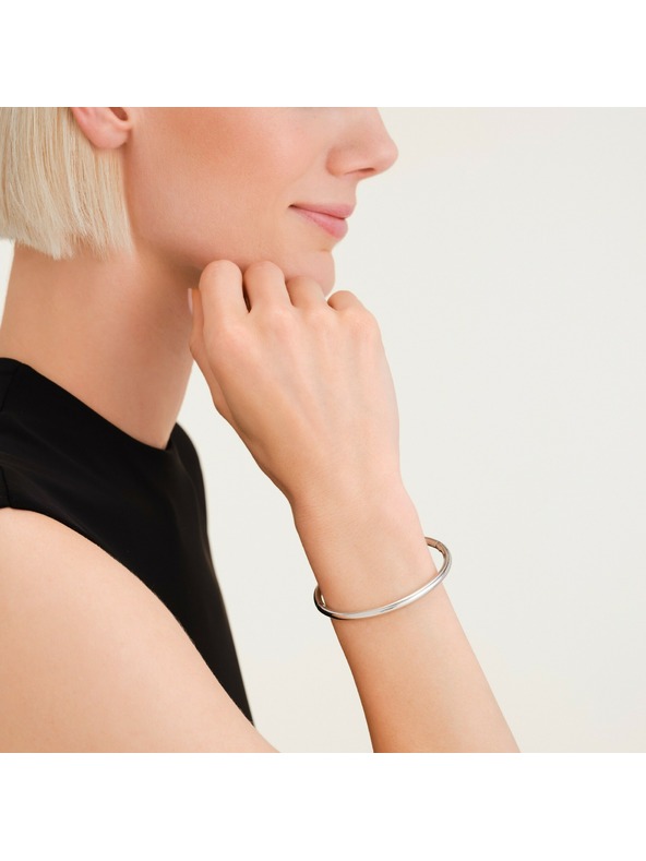 Rosefield Rosefield dámský pevný náramek rhodiovaný JBPBS-J1046