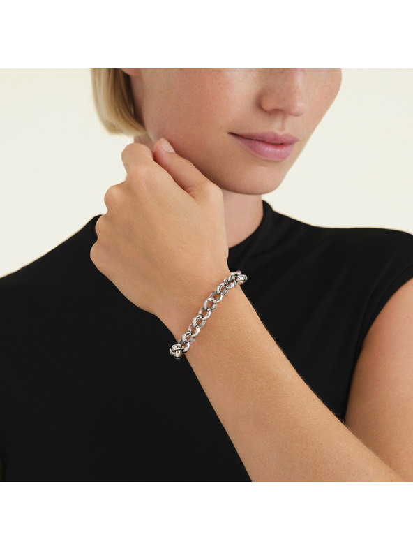 Rosefield Ocelový dámský náramek Rosefield JBCBS-J896