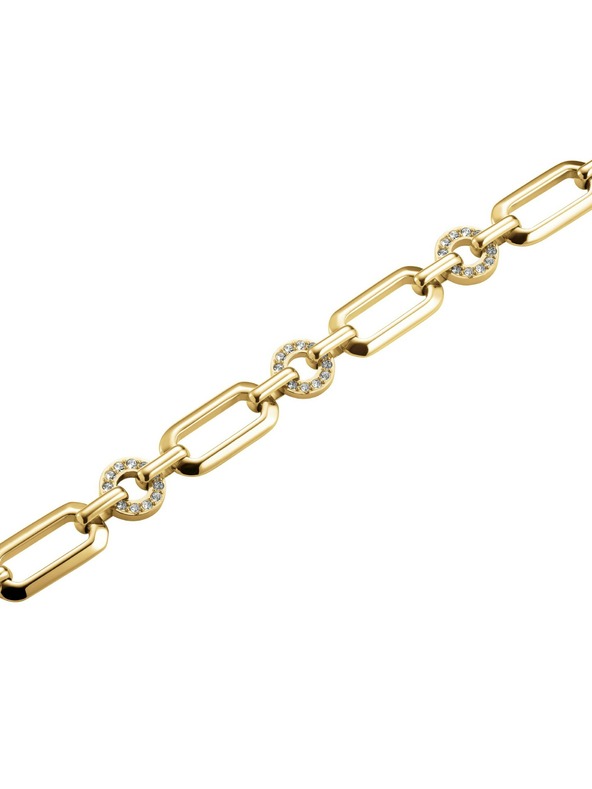 Rosefield Pozlacený dámský náramek Rosefield JBOSG-J900