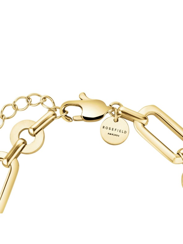 Rosefield Pozlacený dámský náramek Rosefield JBOSG-J900