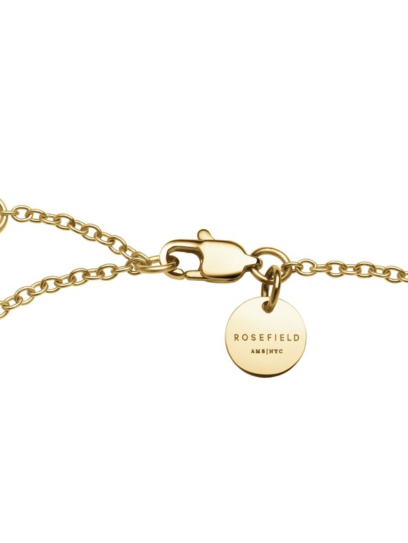 Rosefield Dámský pozlacený náramek Rosefield JBBSG-J814