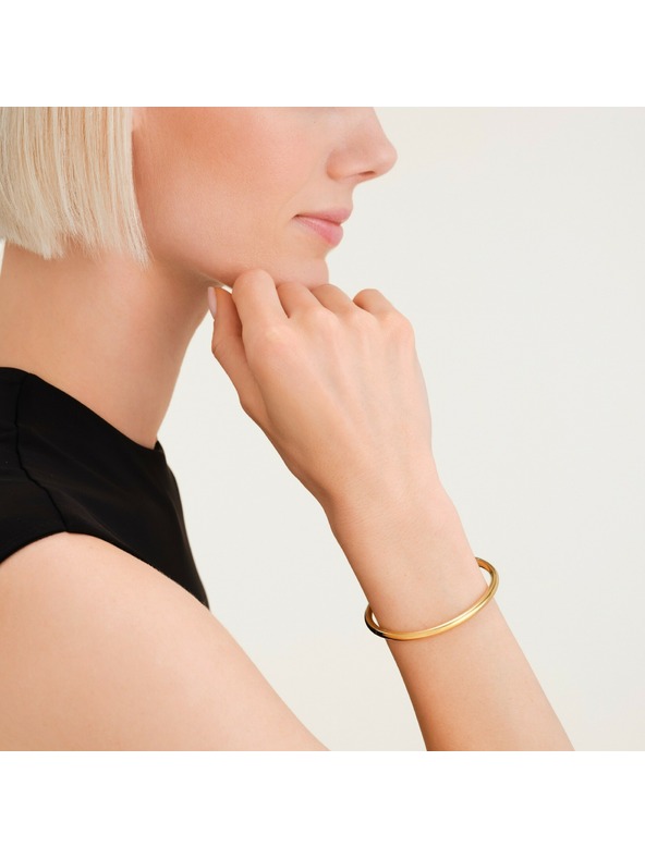 Rosefield Rosefield dámský pevný náramek pozlacený JBPBG-J1045